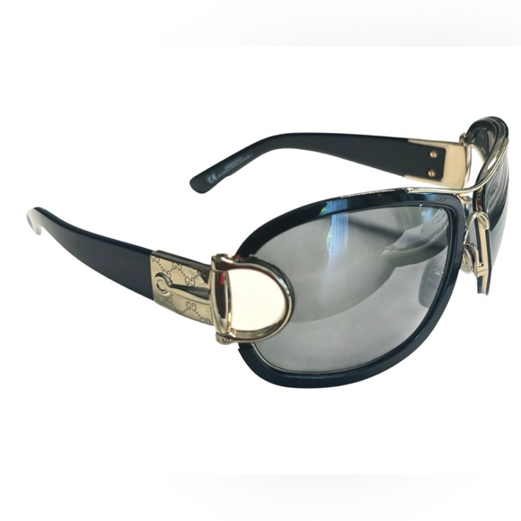 Gucci GG 2930 Black & Gold Sunglasses Authentic With Hard Case main image 7